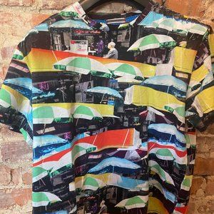 Robert Graham Multi-color Patterned T-Shirt